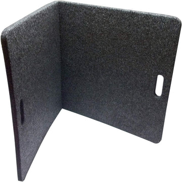 Bedrug TW2X4MAT TrailerWare Charcoal Grey 2' x 4' Folding Track Mat