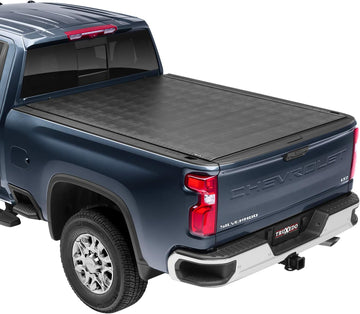 TruXedo Sentry Hard Rolling Truck Bed Tonneau Cover | 1573301 | Fits 2020-2023 Chevy/GMC Silverado/Sierra 2500/3500HD w/or w/Out MultiPro/Flex Tailgate 6' 10" Bed (82.2") 6' 10" Bed Roll-Up Industrial Strength Vinyl
