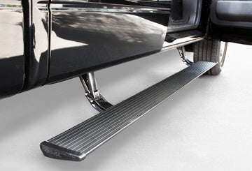 AMP Research 76151-01A Black Running Board (PowerStep Plug N' Play System for Ford F-150)