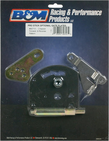 B&M 80713 2-Speed Forward and Reverse Pattern Gate Plate for Pro Stick Automatic Shifter