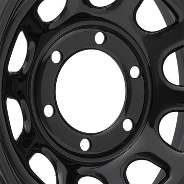Pro Comp Steel Wheels Series 51 Wheel with Flat Black Finish (15x8/6x5.5)
