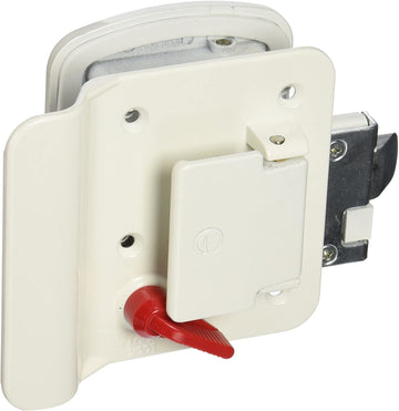 AP Products 013-571 White Global Travel Trailer Entrance Lock Set