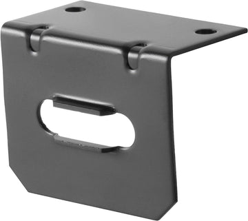 CURT Manufacturing 58301 Vehicle-Side Trailer Wiring Harness Mounting Bracket for 4-Way Flat