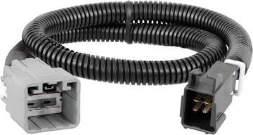 CURT Manufacturing 51457 Quick Plug Electric Trailer Brake Controller Wiring Harness for Select Ram 1500, 2500, 3500