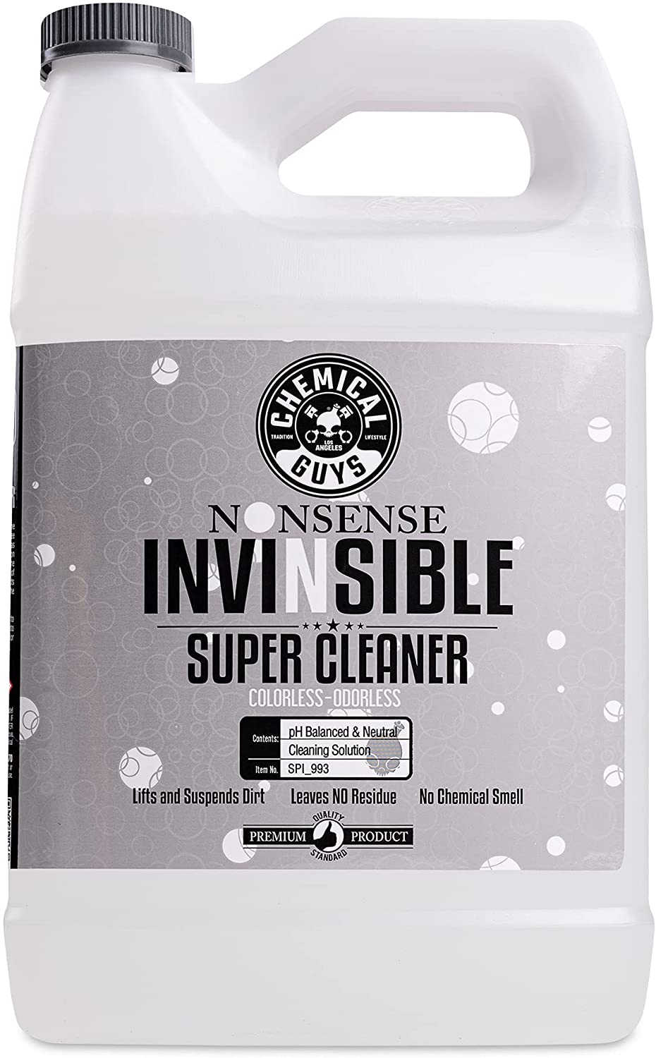 Chemical Guys SPI_993 Nonsense All Surface Cleaner (Works on Vinyl, Rubber, Plastic, Carpet) Safe for Home, Garage, Cars, Trucks, SUVs, Jeeps, Motorcycles, & RVs, 128 oz (1 Gallon), Unscented