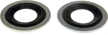 Dorman 65274 Metal/Rubber Oil Drain Plug Gasket, Pack of 2
