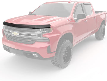 EGR 301695 Superguard Hood Guard, Matte Black Finish, Compatible with Select Chevrolet Silverado 1500 Models