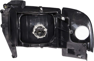 Anzo USA 111067 Dodge Ram Crystal Black with Corner Headlight Assembly - (Sold in Pairs)