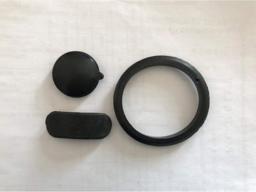 HUSKY TOWING 87456 Brake/Crank Covers W/RUB Seals 1