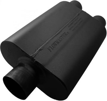 Flowmaster 80430402 40 Series Muffler 409S - 3.00 Center IN / 2.50 Dual OUT - Aggressive Sound