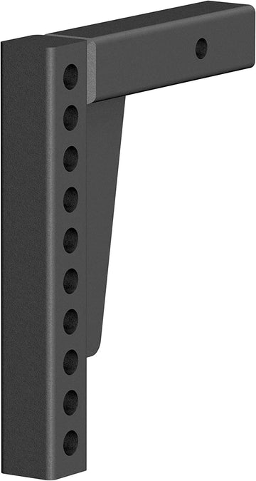 CURT Manufacturing 17123 Replacement Weight Distribution Hitch Shank Black 2 Receiver, 7-Inch Drop, 10-1/2-Inch Rise