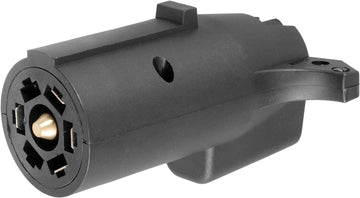 Curt Manufacturing 57251 7-Way Rv (Flat Connectors) To 5 Way Flat Pkg.