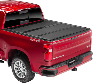Undercover ArmorFlex Hard Folding Truck Bed Tonneau Cover | AX32004 | fits UnderCover Armor Flex 2002-2018 & 2019 Classic Dodge Ram 1500 6.4ft Short Bed Quad/Mega 6.5' Bed