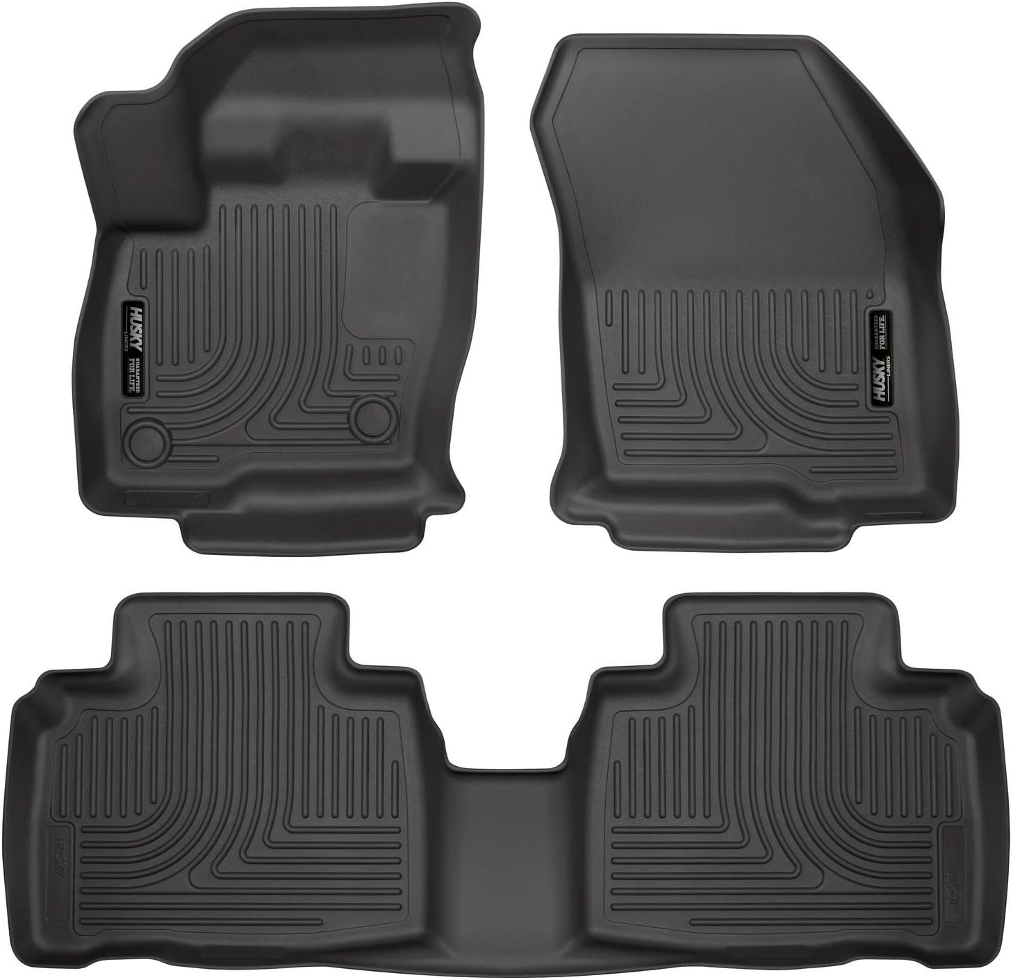 Husky Liners Front and 2nd Seat Floor Liners Fits 15-19 Edge