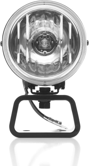 KC HiLiTES 1490 Rally 400 4-Inch, 55W Single Driving Light with ABS Stone Guard
