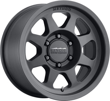 Method Race Wheels Trail Series, 17x8.5 with 6x5.5 Bolt Pattern - Matte Black- MR70178560500