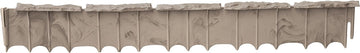 Suncast FSS36 35-Inch Resin Flagstone Interlocking Lawn Edging Strip - One Section