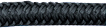 Sea-Dog 302110015Bk-1 Double Braided Nylon Dock Line - Black, 3/8" X 15'