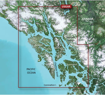 Garmin VUS026R - Wrangell / Juneau / Sitka - SD Card