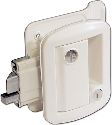 Creative Products Group TTL-43610-9009-1PK Global Classic PRO Entry Door Lock with Deadbolt - White