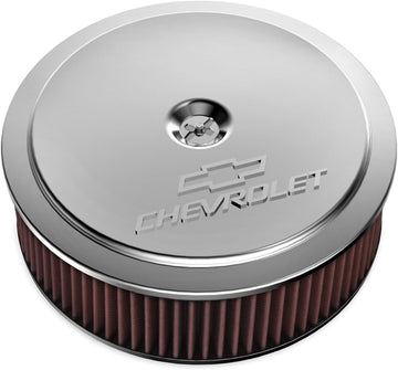 Holley Gm Muscle Series Air Cleaner, Finned, 14X4 Prem Pol