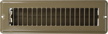 AP Products (13641) Brown 2-1/4" x 10" Floor Register