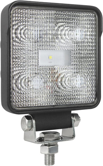 HELLA 357107001 ValueFit 4 Square LED Close Range Worklight Black 4 Square LED