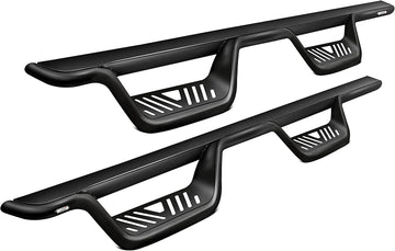Westin 20-13255 Black Outlaw Drop Nerf Step Bars fits 2007-2021 Tundra CrewMax 1 Pair