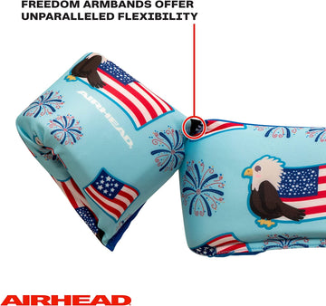 Airhead Elite Water Otter - Freedom, White, Regular Freedom Child