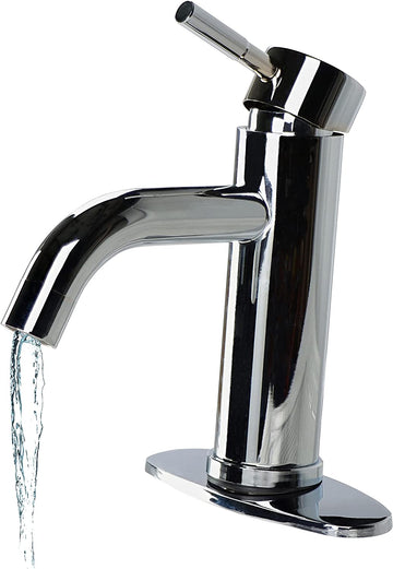 Empire Faucets RV Kitchen Faucet - Chrome Finish Travel Trailer RV Faucet for Campers, Single Handle Metallic Spout