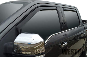 Wade 72-37407 Smoke in-Channel Wind Deflector - 4 Piece