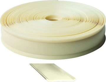 RV Designer E331, Narrow Vinyl Insert Trim, 3/4 inch Wide, 25 foot Roll, Colonial White Narrow 25 foot Roll Colonial White