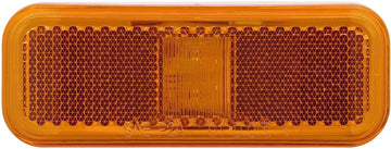 Optronics MCL40AS Fleet Count Surface Mount LED Marker/Clearance Light with Reflex, Amber