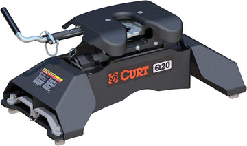 CURT Manufacturing 16035 Class 5 Commercial Duty Q20 Fifth Wheel Hitch with Ford OEM Legs (Fits Ford Pickup Trucks with Towing prep Package)