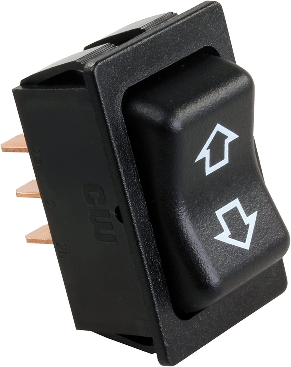 JR Products 12395 Black 4-Pin Slide-Out Switch