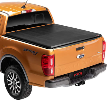 Extang 92720 Trifecta 2.0 Tonneau Cover Black Leather Grained Fabric Trifecta 2.0 Tonneau Cover 6' 9" Bed