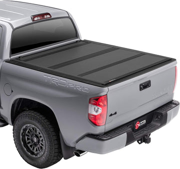 Bak Industries Flip MX4 Hard Folding Truck Bed Tonneau Cover | 448525 | fits 2017-18 Nissan Titan 5' 6" Bed 5' 7" Bed