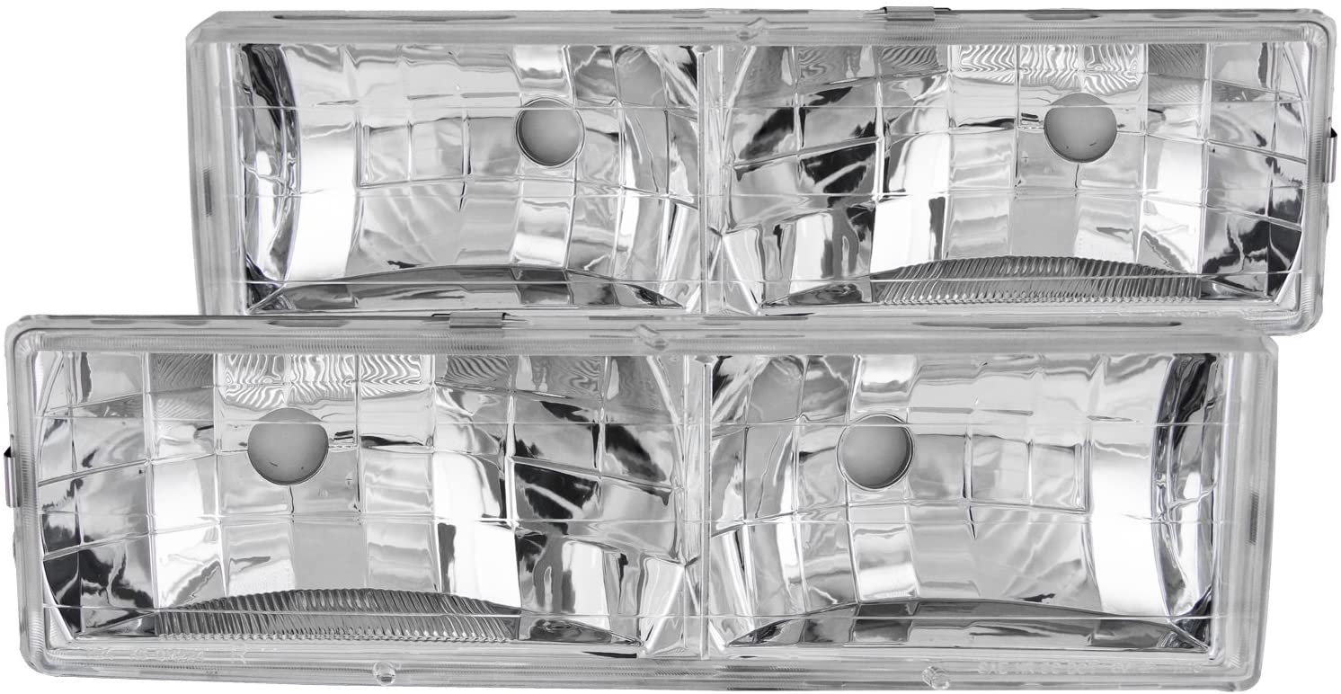 Anzo USA 111136 Clear Crystal Headlight