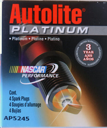 Autolite AP5245 Platinum Spark Plug, Pack of 4