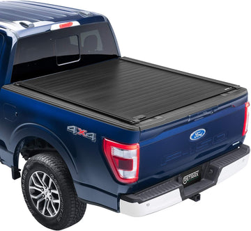 RetraxPRO XR Retractable Truck Bed Tonneau Cover | T-80378 | Fits 2021-2023 Ford F-150 (incl. Raptor/Lightning) 5' 7" Bed (67.1"), Black