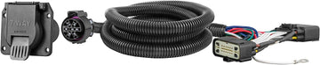 CURT 56431 Custom Wiring Harness; 7 Way; RV Blade Output, Black