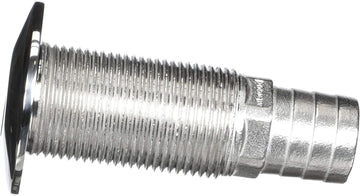 Attwood Stainless Steel Barbed Standard Length Straight Thru-Hull One Size