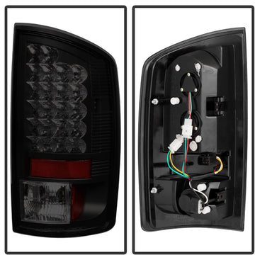 Spyder Auto ALT-YD-DRAM02-LED-BSM Dodge Ram LED Tail Light Black Smoke