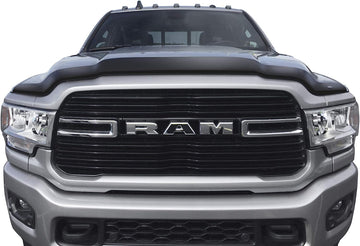 Auto Ventshade [AVS] Aeroskin Hood Protector | Low Profile, Smoke Color, 1 pc | 322189 | Fits 2019-2022 RAM 2500/3500