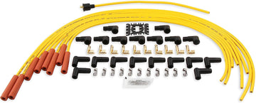 ACCEL 4040 SuperStock 8mm 4000 Series Yellow Graphite Spark Plug Wire Set