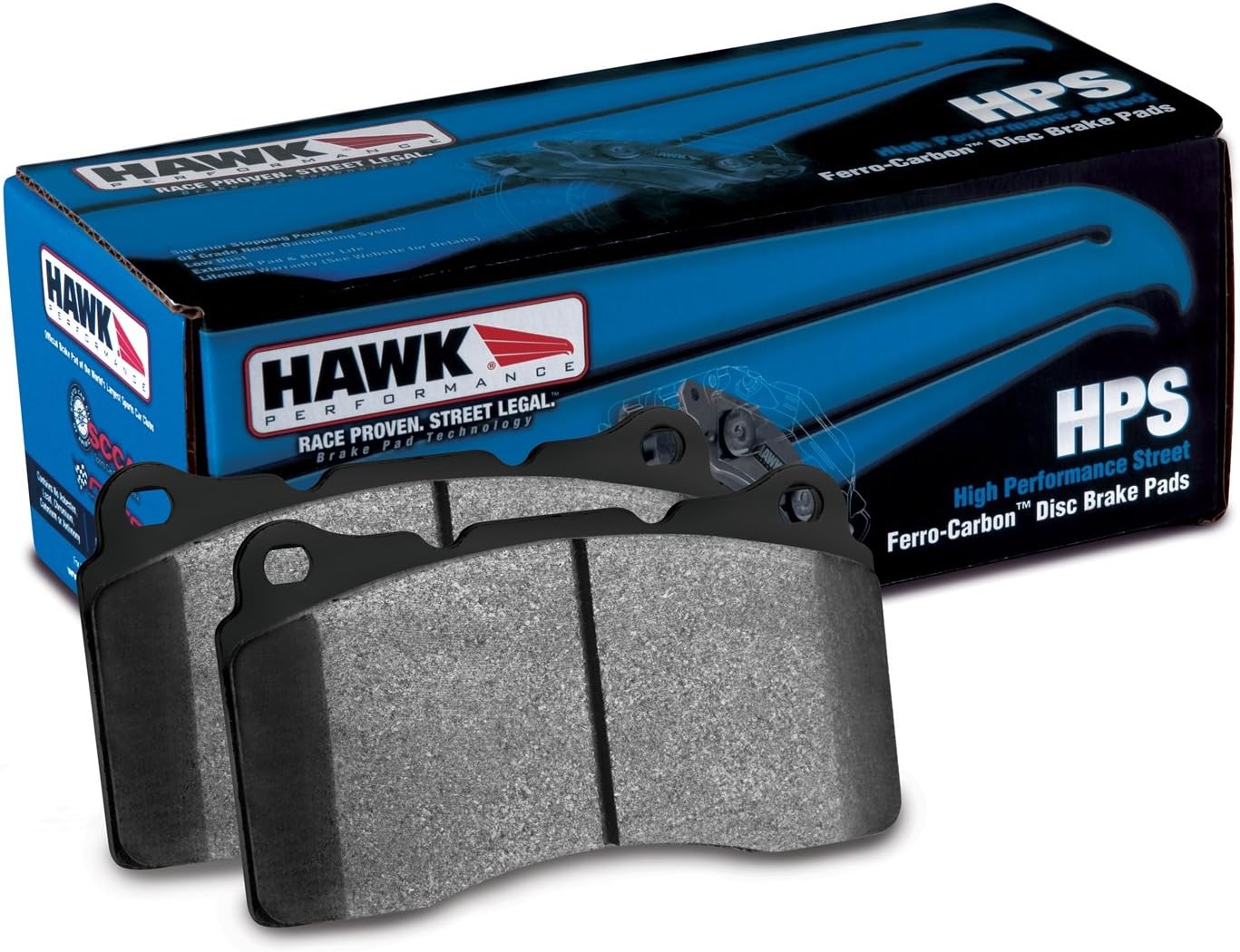 Hawk Performance HB393F.665 HPS Performance Ceramic Brake Pad