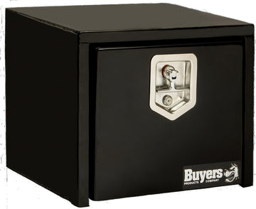Buyers Products 1703349 Toolbox (14HX12DX18L, SST T-HDL, Black) 14x12x18 inches