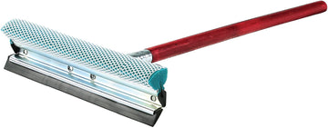 Mallory 10NY-24AHC Red 10" Professional Squeegee Head with 24" Handle