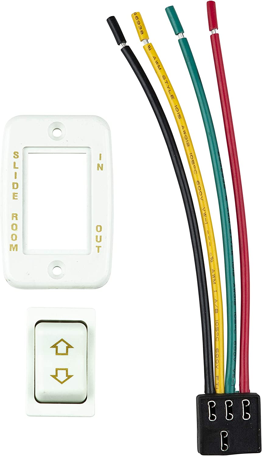 Lippert 117461 Slide-Out Switch Assembly, White
