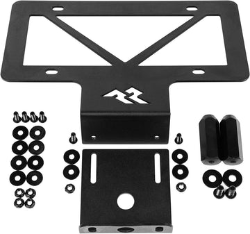Rugged Ridge 11585.25 Tag Relocation Bracket, Rear 2018-2022 Jeep Wrangler(JL)